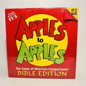 NEW Apples To Apples Bible Edition Board Game Christian Family Fun Scripture